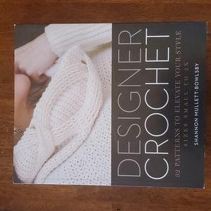 Designer crochet book